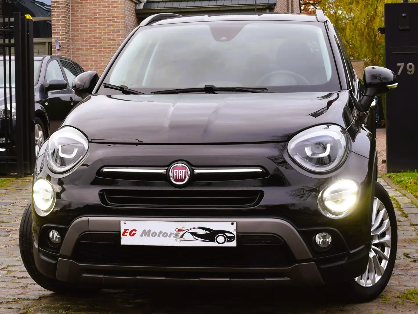 Fiat 500X 1.0 Turbo/Design Cross/FULL OPTIE/GARANTIE Zwart - 1