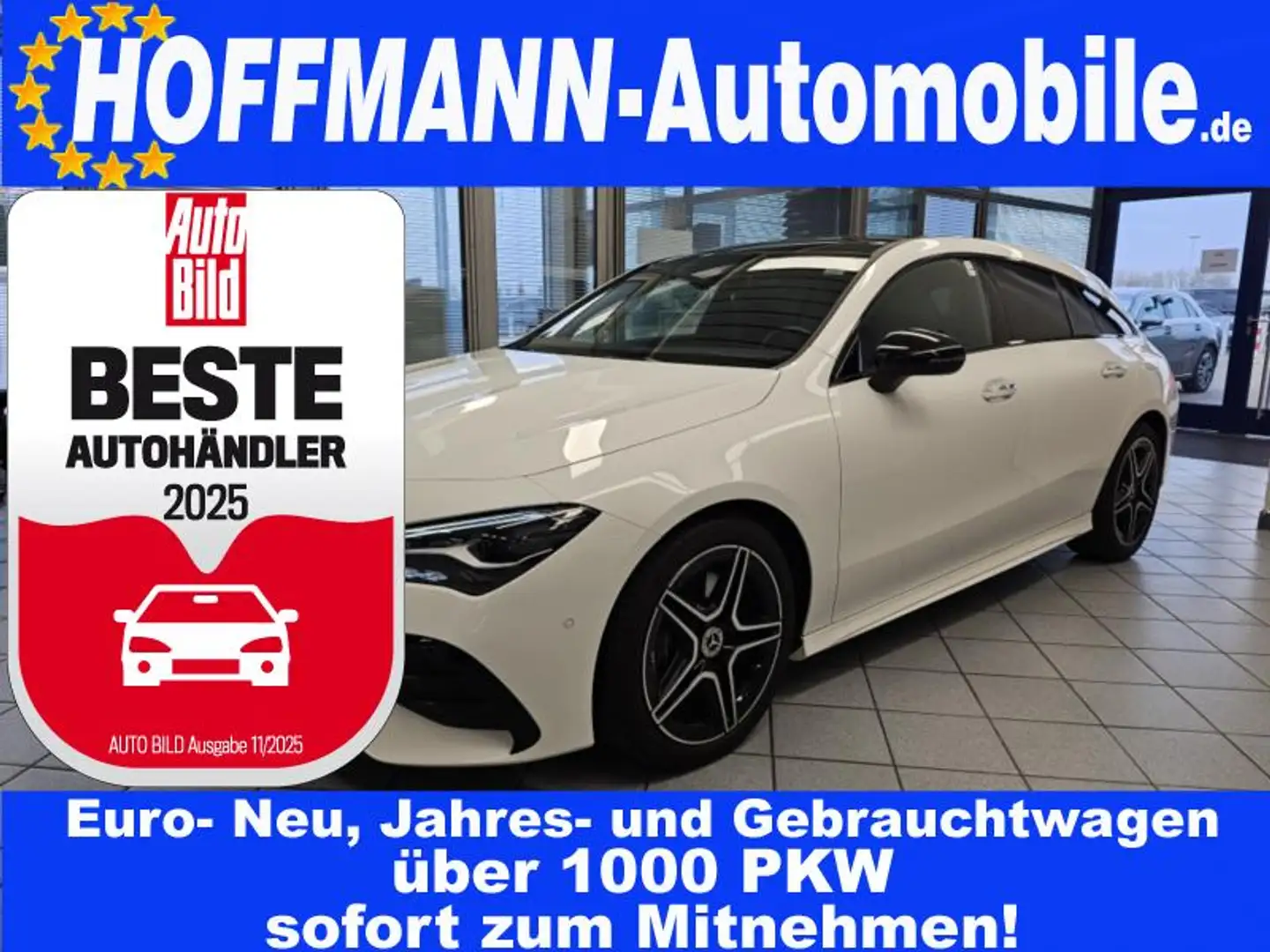 Mercedes-Benz CLA 200 AMG Line Pano-SD,Standhzg Weiß - 1