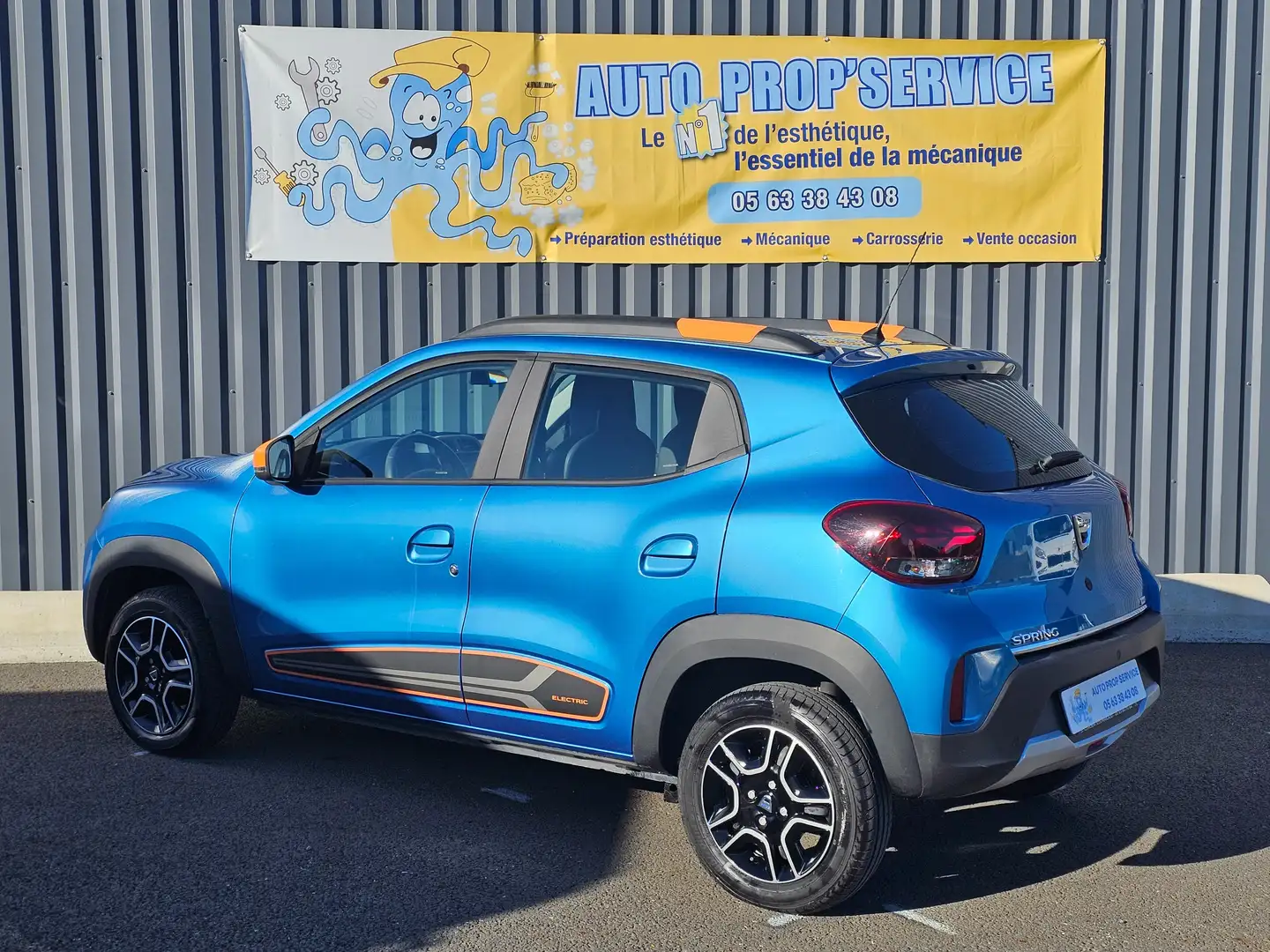 Dacia Spring ELECTRIQUE 45 CH EXPRESSION Bleu - 2