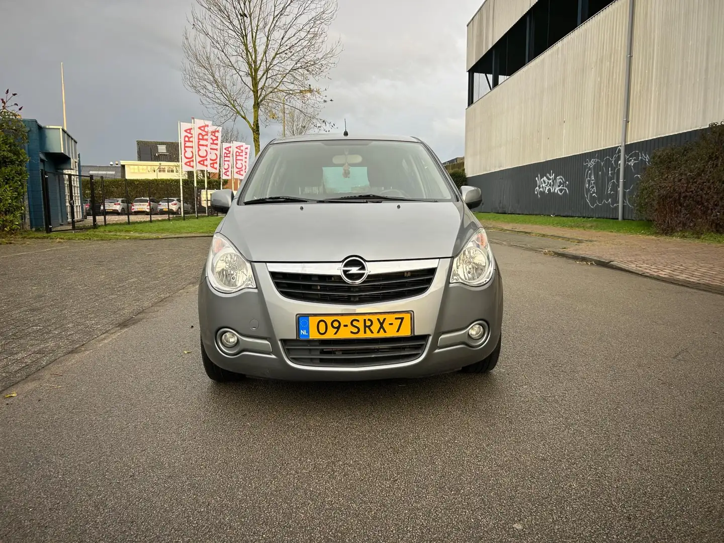 Opel Agila 1.0 Edition Airco/Nieuwe Apk Grijs - 2