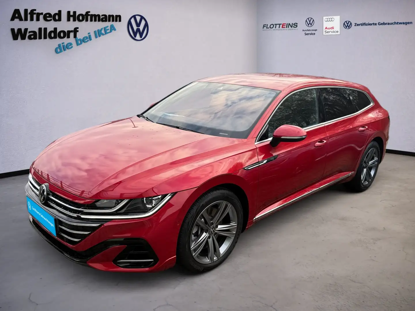 Volkswagen Arteon Shootingbrake 2.0 TSI DSG AHK ALLRAD KEYLESS STHZ Rouge - 1