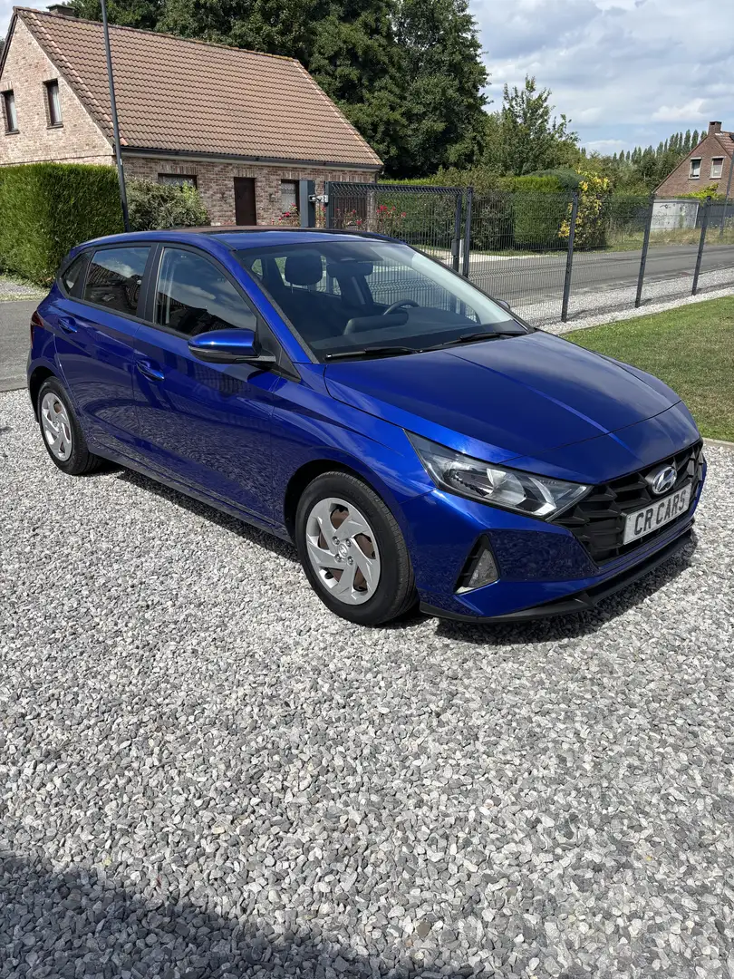 Hyundai i20 1.2i  MHEV Sky (GARANTIE 1an) Bleu - 2