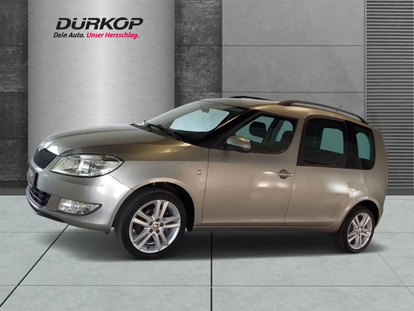 Skoda Roomster Ambition HTP AHK-abnehmbar*PDC*Klima*8fach bereift Beżowy - 2