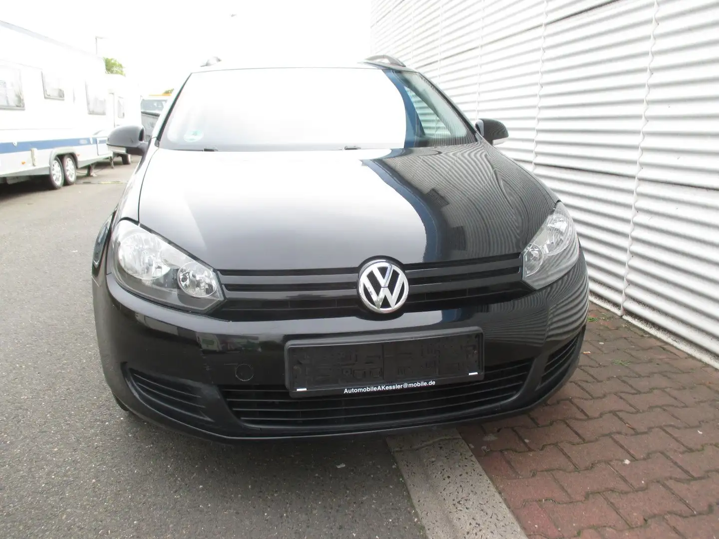 Volkswagen Golf VI Variant Klima,8fach bereift Schwarz - 2