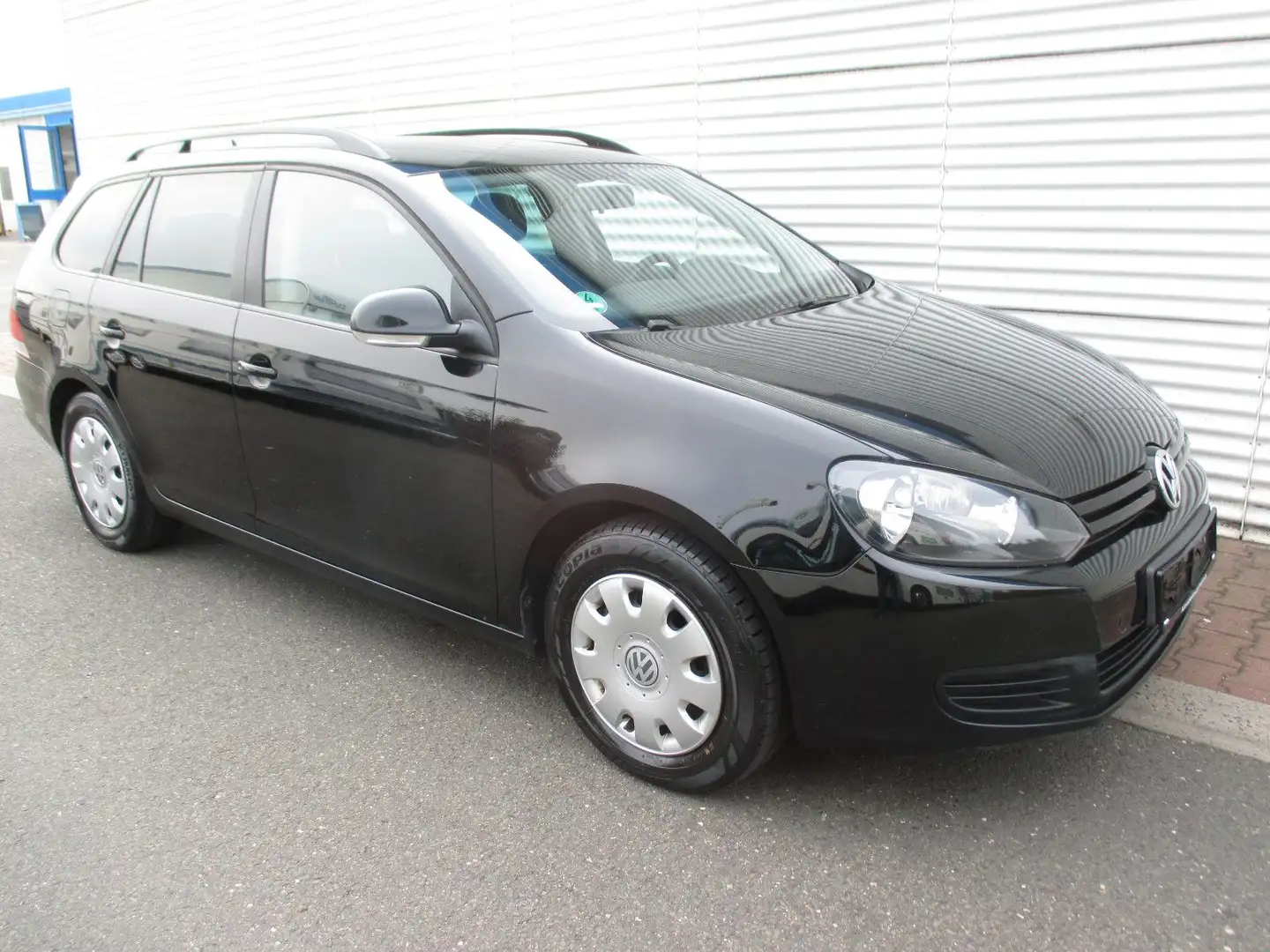 Volkswagen Golf VI Variant Klima,8fach bereift Schwarz - 1