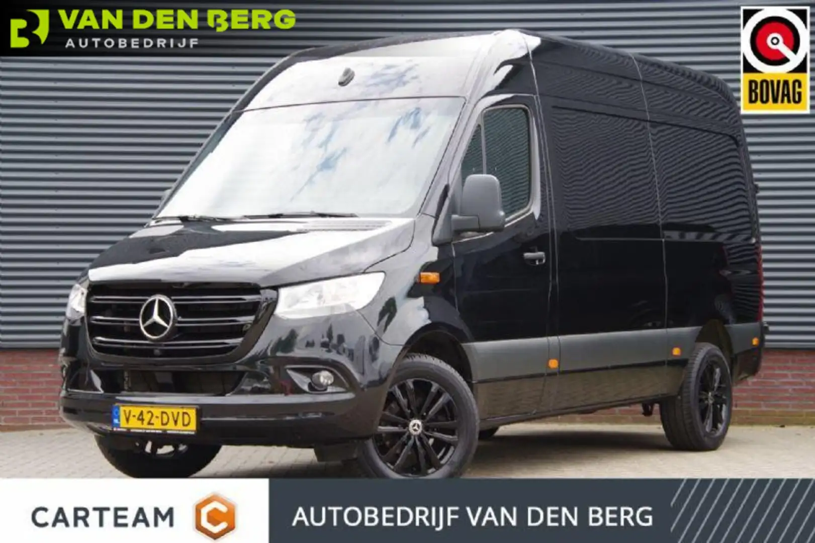 Mercedes-Benz Sprinter 317 1.9 CDI L2H2 RWD, 3P, 360° CAMERA, NAVI, CRUIS Zwart - 1