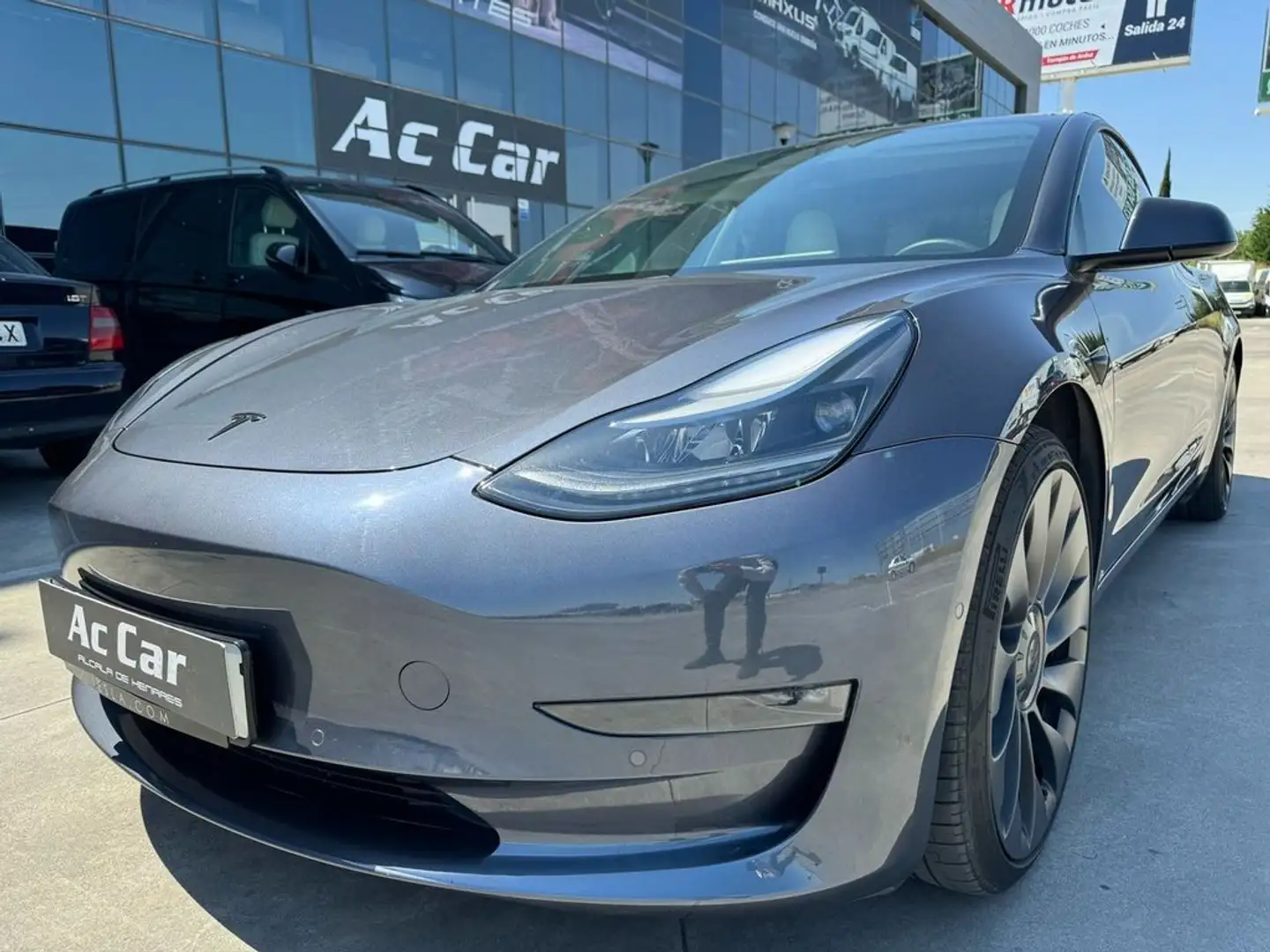 Tesla Model 3 Performance AWD Gris - 2