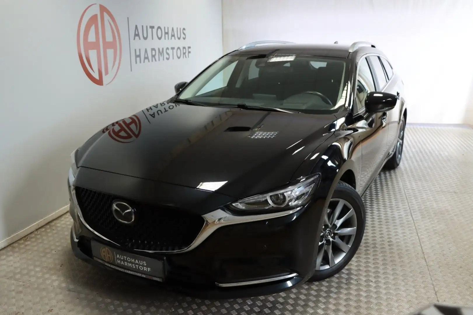 Mazda 6 Kombi Exclusive-Line LED Navi AHK Headup Negro - 1