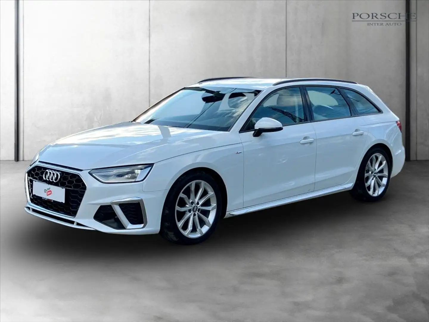 Audi A4 Avant 40 2.0 TFSI S-Line AHK+Sportp.+el.Heck Weiß - 2