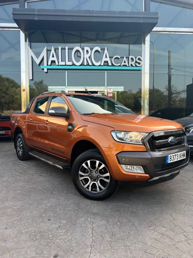 Ford Ranger 3.2TDCI S&S DCb. Wildtrak 4x4 200 Naranja - 2