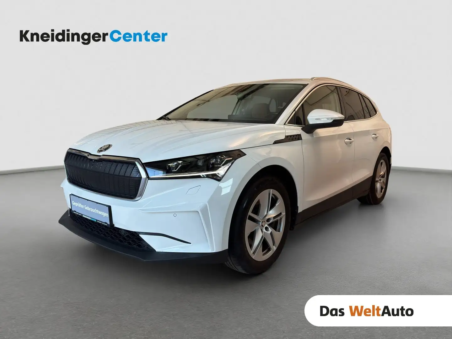 Skoda Enyaq 80 Pre-Booking Weiß - 1
