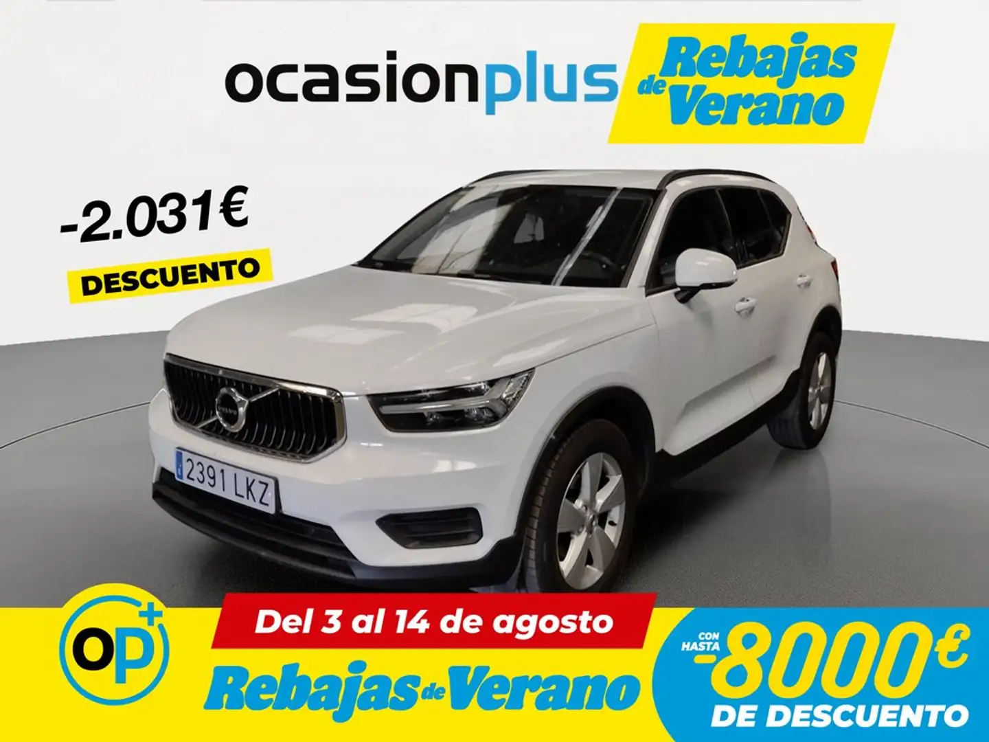 Volvo XC40 T2 Momentum Core Blanco - 1