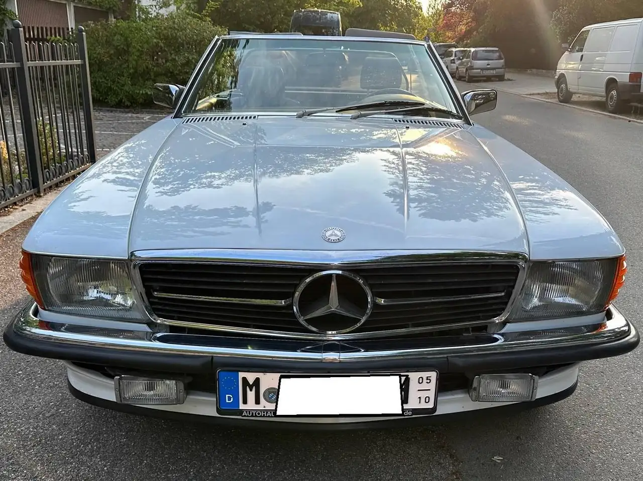 Mercedes-Benz SL 300 300SL R107 Autom. aus 2.Hand seit 26 Jahren, deutsch, original, foto 2