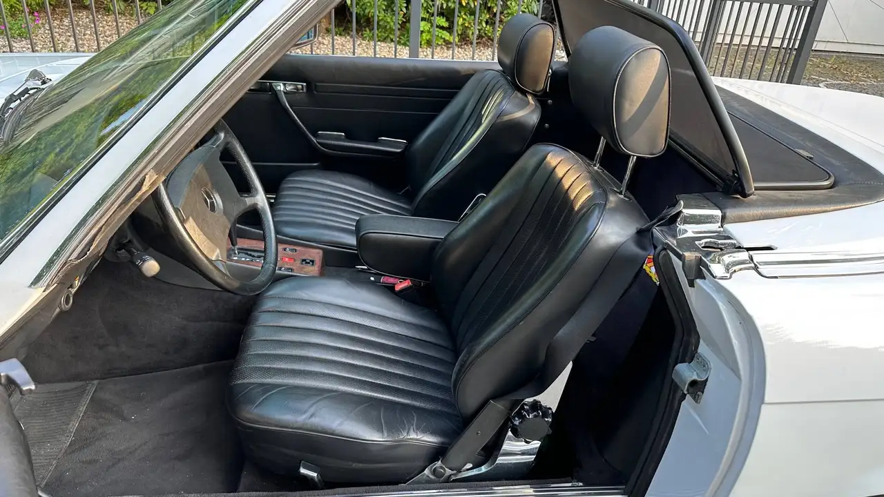 Mercedes-Benz SL 300 300SL R107 Autom. aus 2.Hand seit 26 Jahren, deutsch, original, foto 9