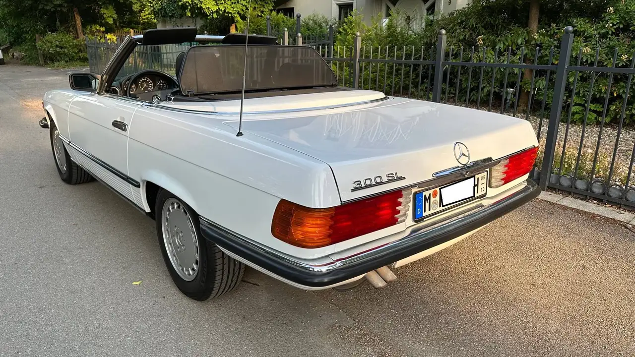 Mercedes-Benz SL 300 300SL R107 Autom. aus 2.Hand seit 26 Jahren, deutsch, original, foto 5