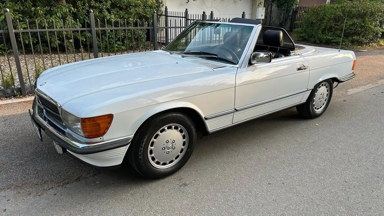 Mercedes-Benz SL 300 300SL R107 Autom. aus 2.Hand seit 26 Jahren, deutsch, original, foto 3