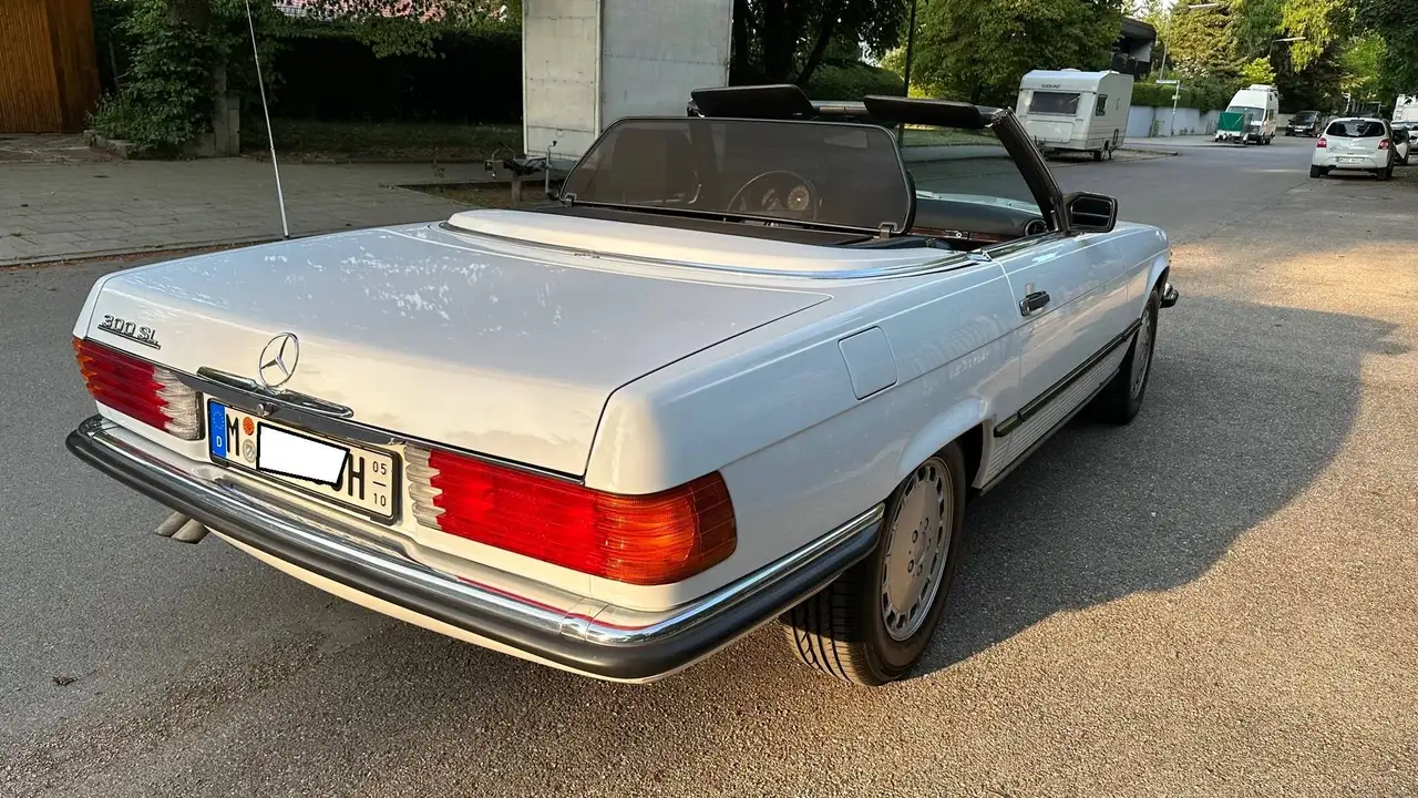 Mercedes-Benz SL 300 300SL R107 Autom. aus 2.Hand seit 26 Jahren, deutsch, original, foto 6