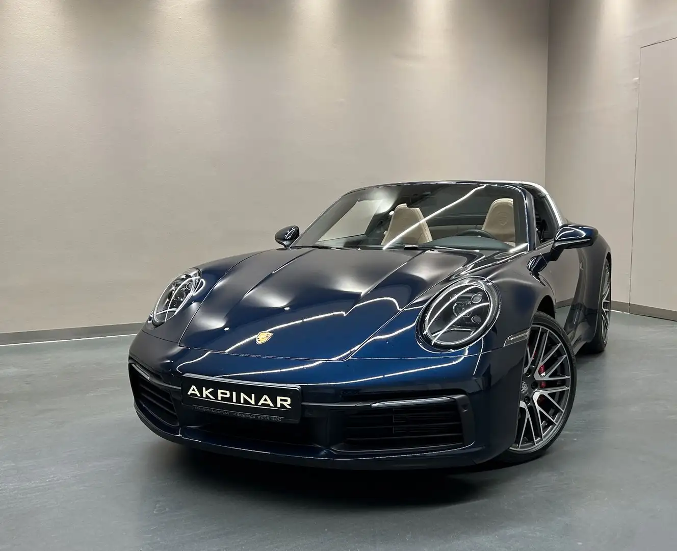 Porsche 992 /911 Targa 4 S * *SPORT-CHRONO* * Bleu - 1