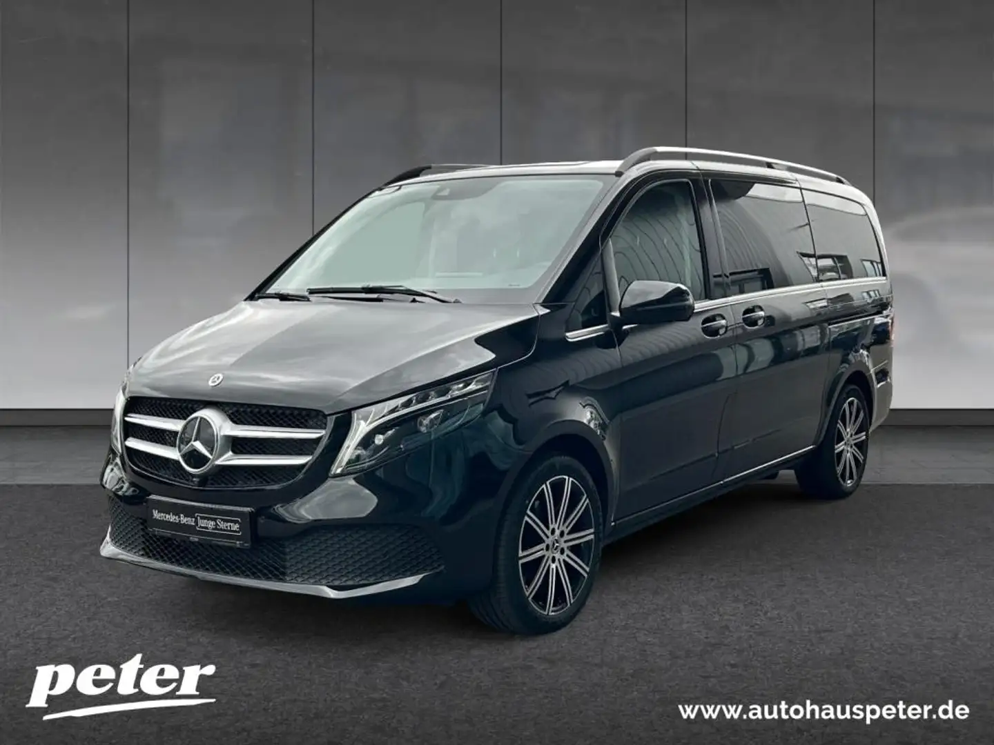 Mercedes-Benz V 300 d AVANTGARDE EDITION DISTR+AHK+MBUX+NAVI Zwart - 2