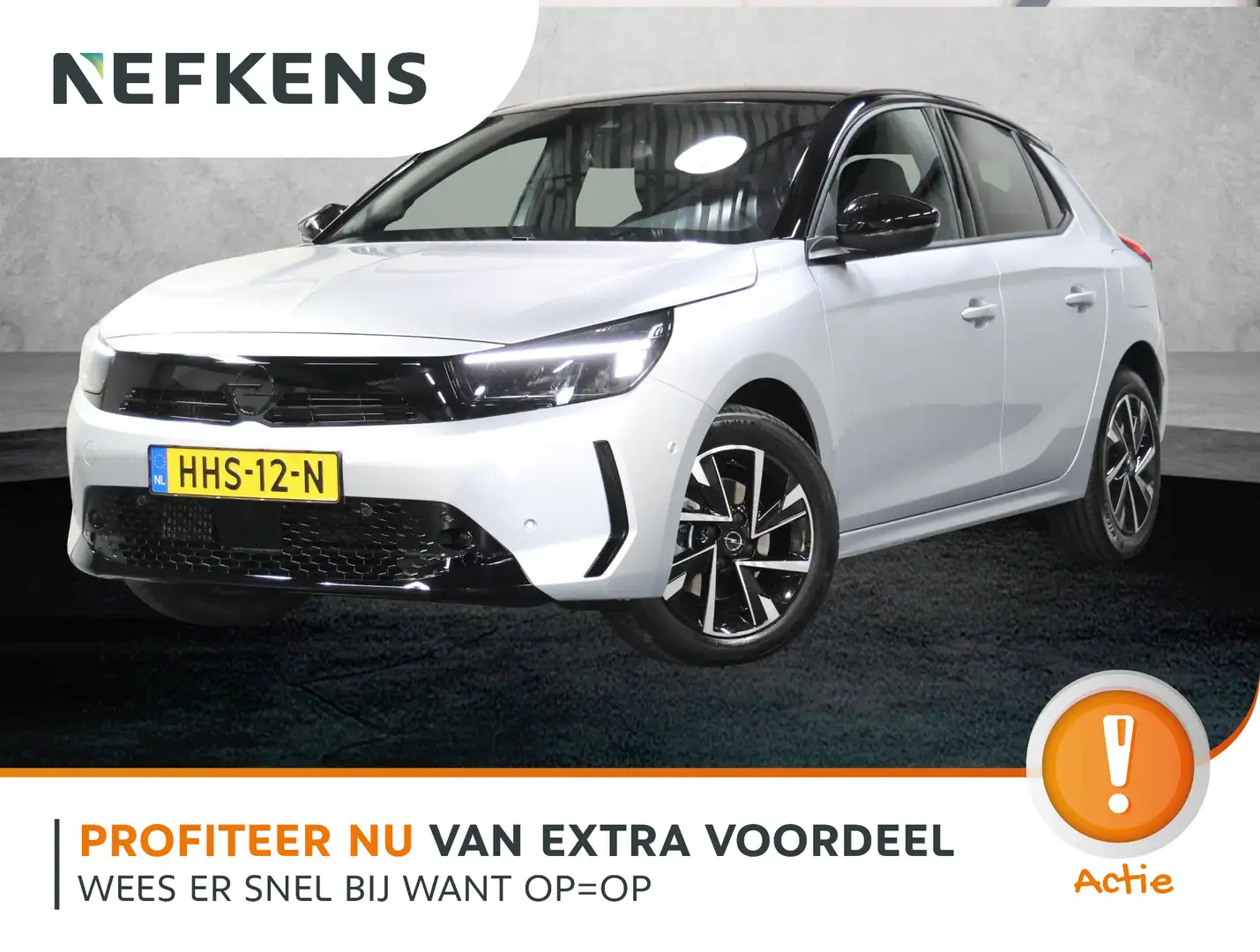 Opel Corsa 1.2 110PK Turbo Hybrid GS | 1ste eigenaar | Apple Gris - 1