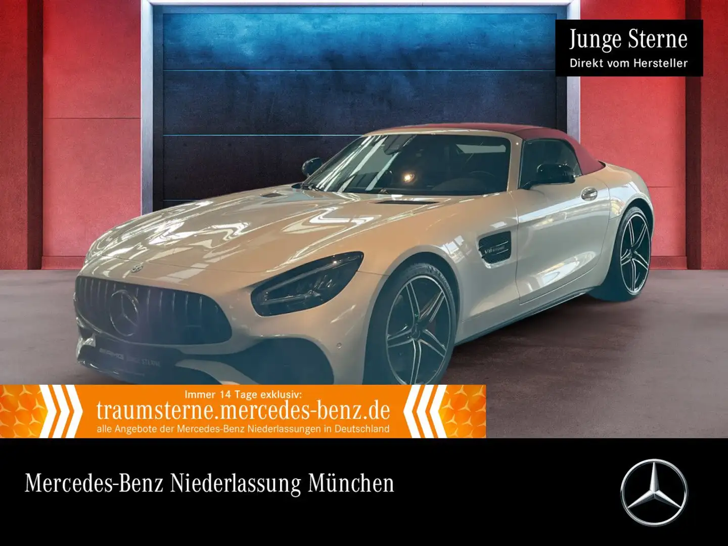 Mercedes-Benz AMG GT S  Perf-Abgas Burmester Distr. COMAND LED Weiß - 1