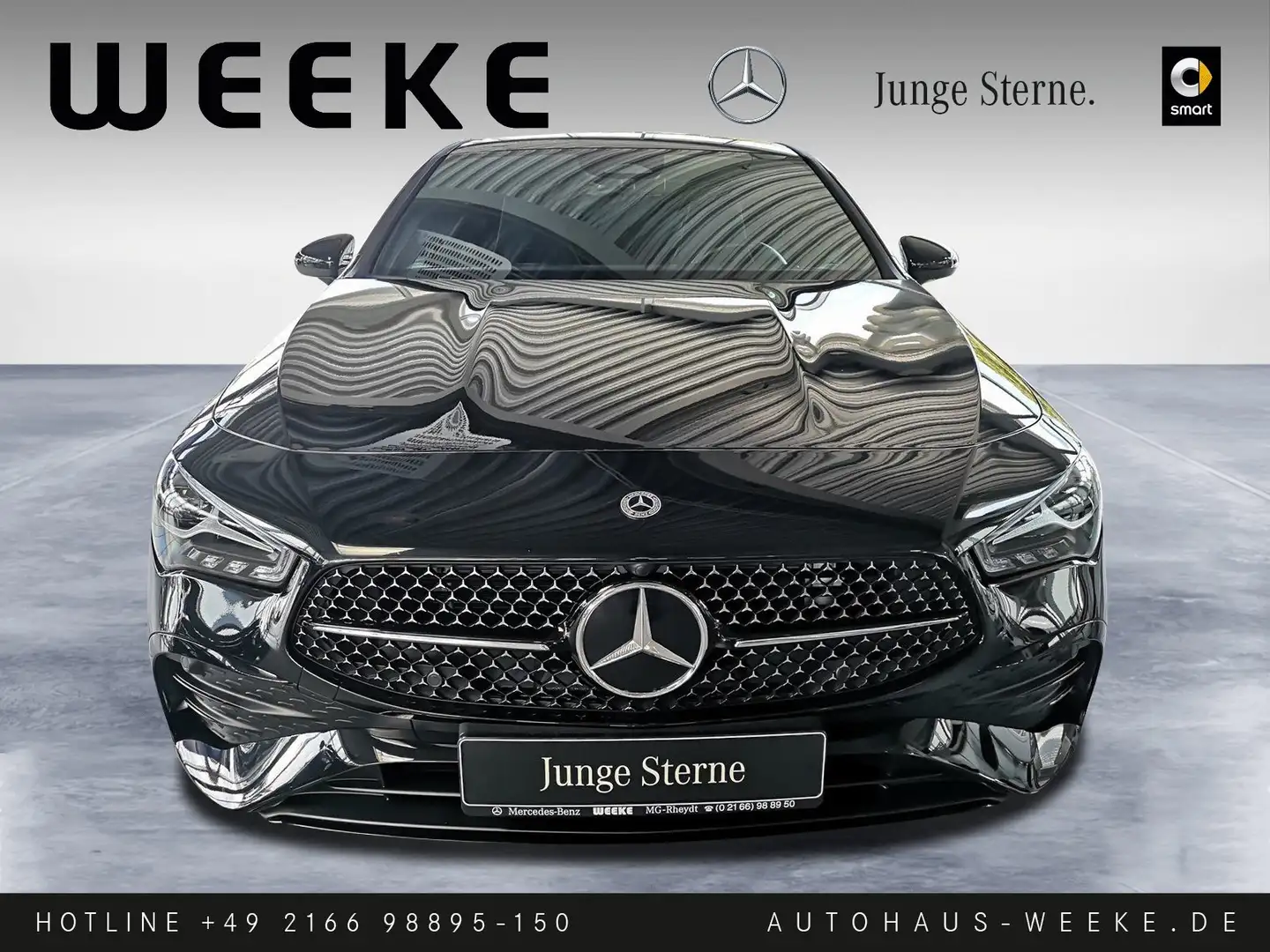 Mercedes-Benz CLA 200 Coupé AMG+NIGHT+WINTER+SMARTPHONE-INTEG Schwarz - 2
