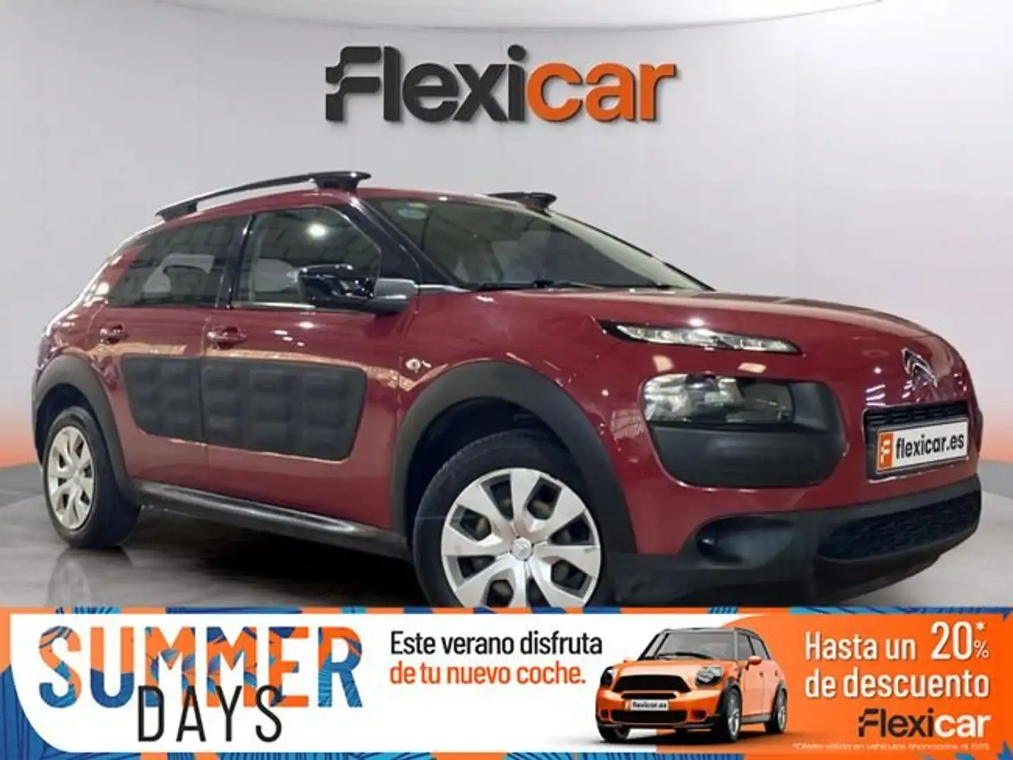 Citroen C4 Cactus BlueHDi+73KW+%28100CV%29+Feel Rojo - 1