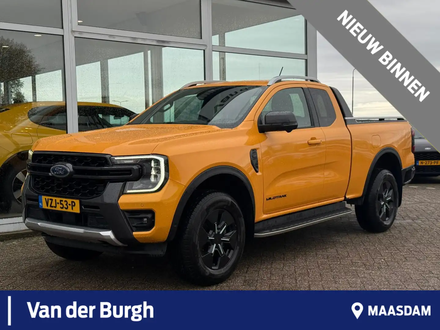 Ford Ranger 2.0 Super Cab EcoBlue Wildtrak Verwarmd stuurwiel Jaune - 1