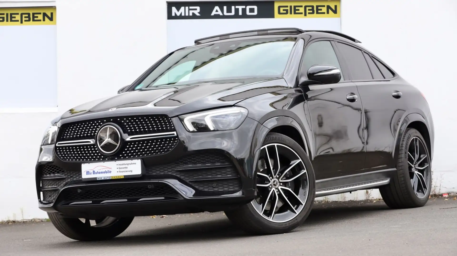 Mercedes-Benz GLE 400 d 4M Coupe AMG Line Night Paket Pano Head Noir - 1