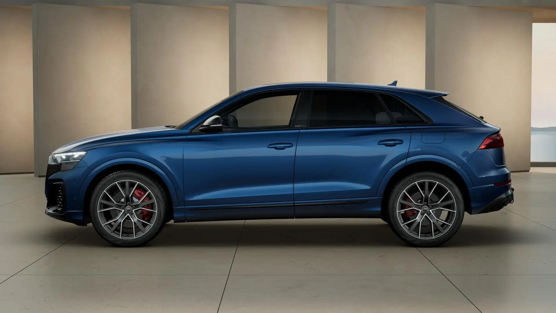 Audi Q8 60 TFSI e quattro Pro Line S Competition | Trekhaa Blauw - 2