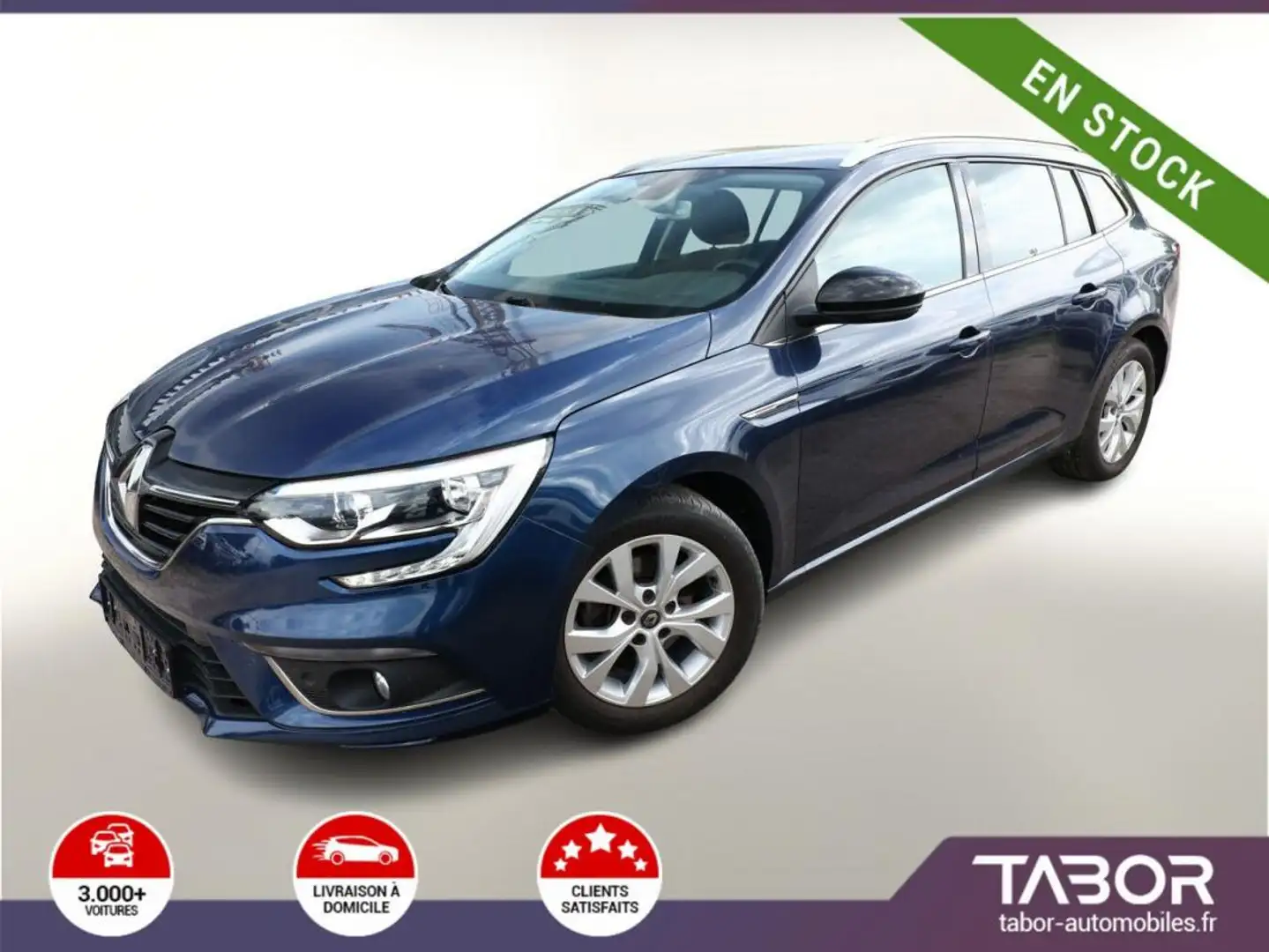 Renault Megane Estate TCe 140 EDC Limited Delux Bleu - 1