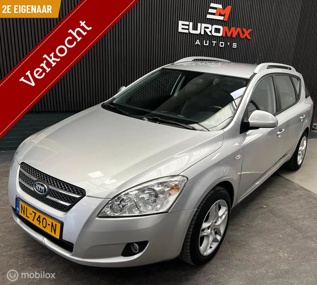 Kia Ceed / cee'd Sporty Wagon 1.4 Fifteen ISG 2e Eigenaar - AIRCO Grijs - 1