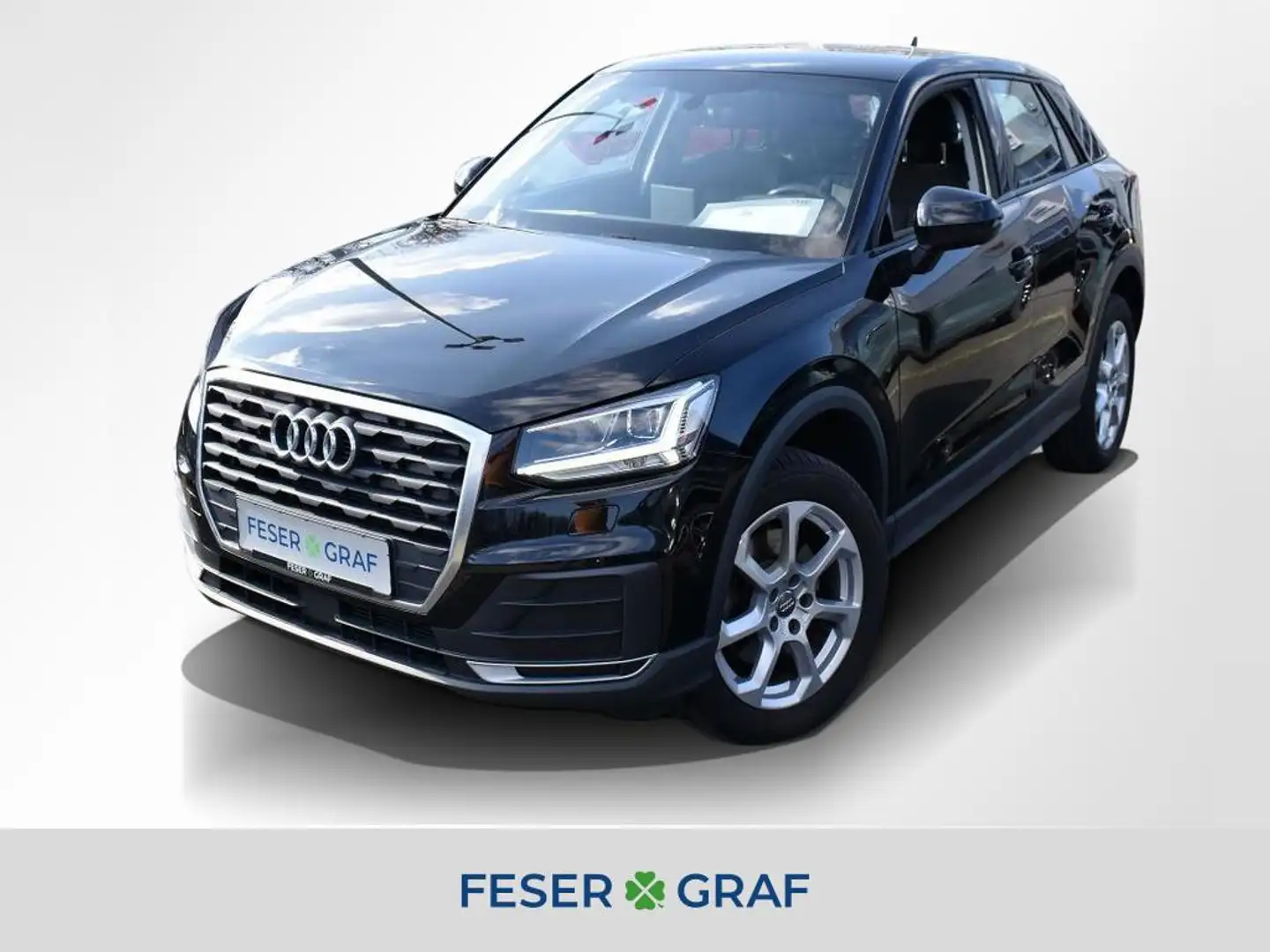 Audi Q2 TDI LED Navi Soundsystem 17 Zoll Tempomat AHK Zwart - 1