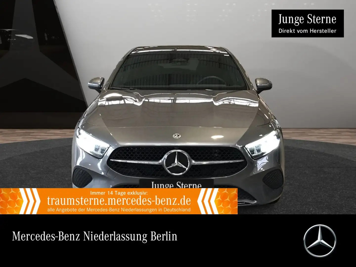 Mercedes-Benz A 200 PROGRESSIVE+PANO+LED+KAMERA+KEYLESS+7G Gris - 1