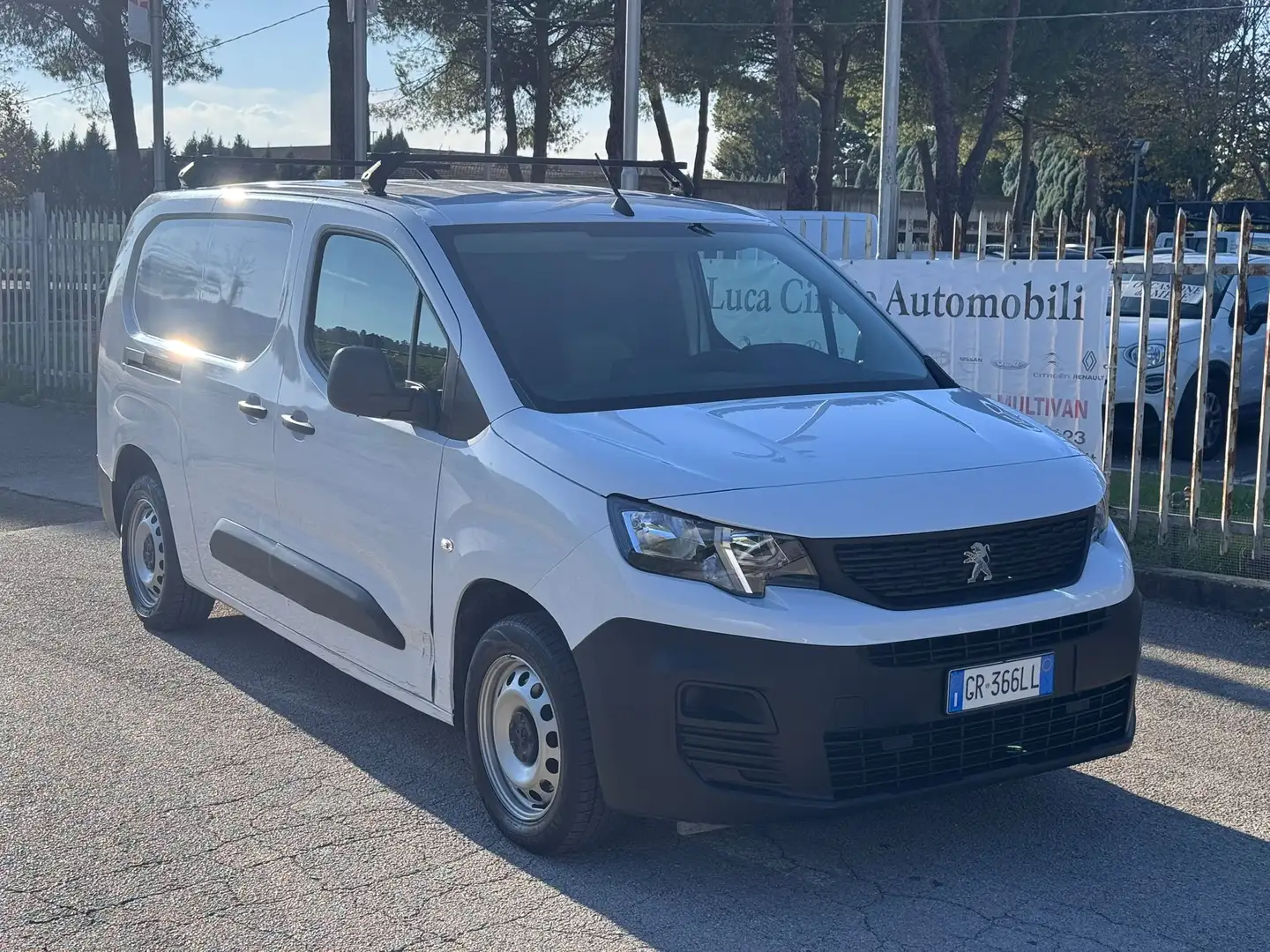 Peugeot Partner 1.5 HDI 100cv PL E6 D PASSO LUNGO L2 Bianco - 1