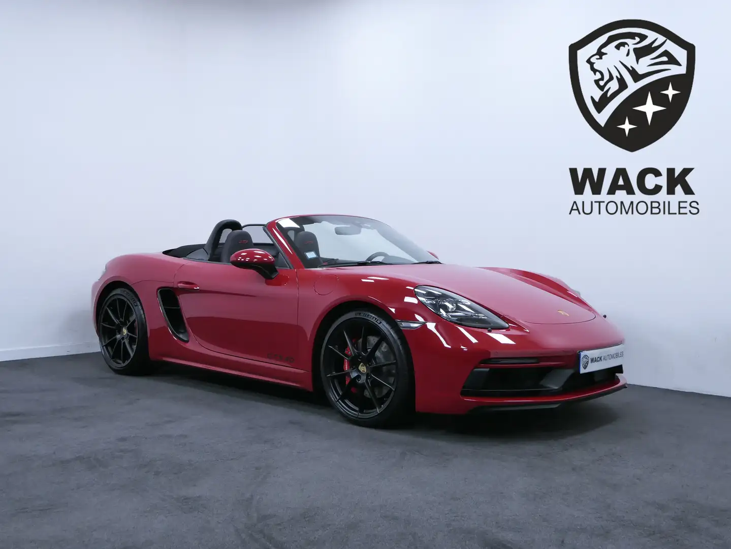 Porsche Boxster 718 BOXSTER GTS 4.0L 400 CV PDK / ROUGE CARMIN Rot - 1