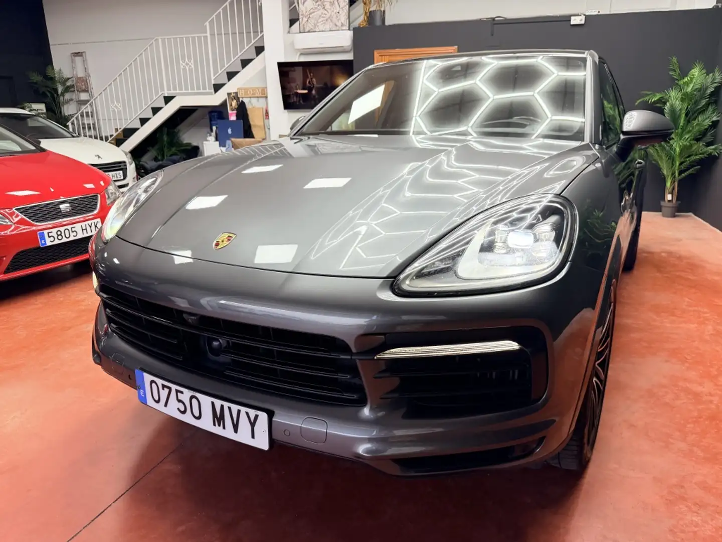 Porsche Cayenne E-Hybrid Coupé Aut. Gris - 1