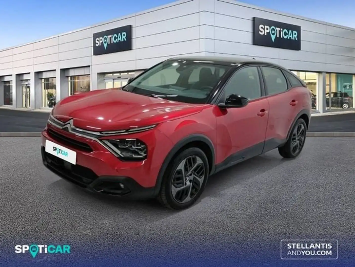 Citroen C4 PureTech 130 S&S 6v Plus Rojo - 1