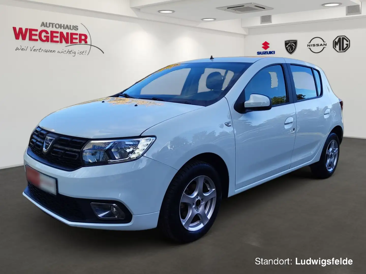 Dacia Sandero SANDERO COMFORT BLUETOOTH KLIMA  TEMPOMAT AHK Weiß - 1