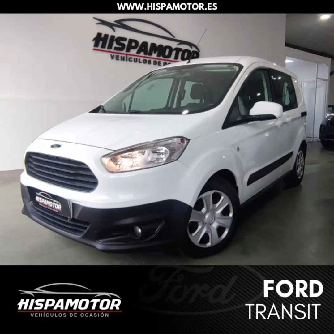 Ford Tourneo Courier 1.5TDCi Trend 100 Blanc - 1
