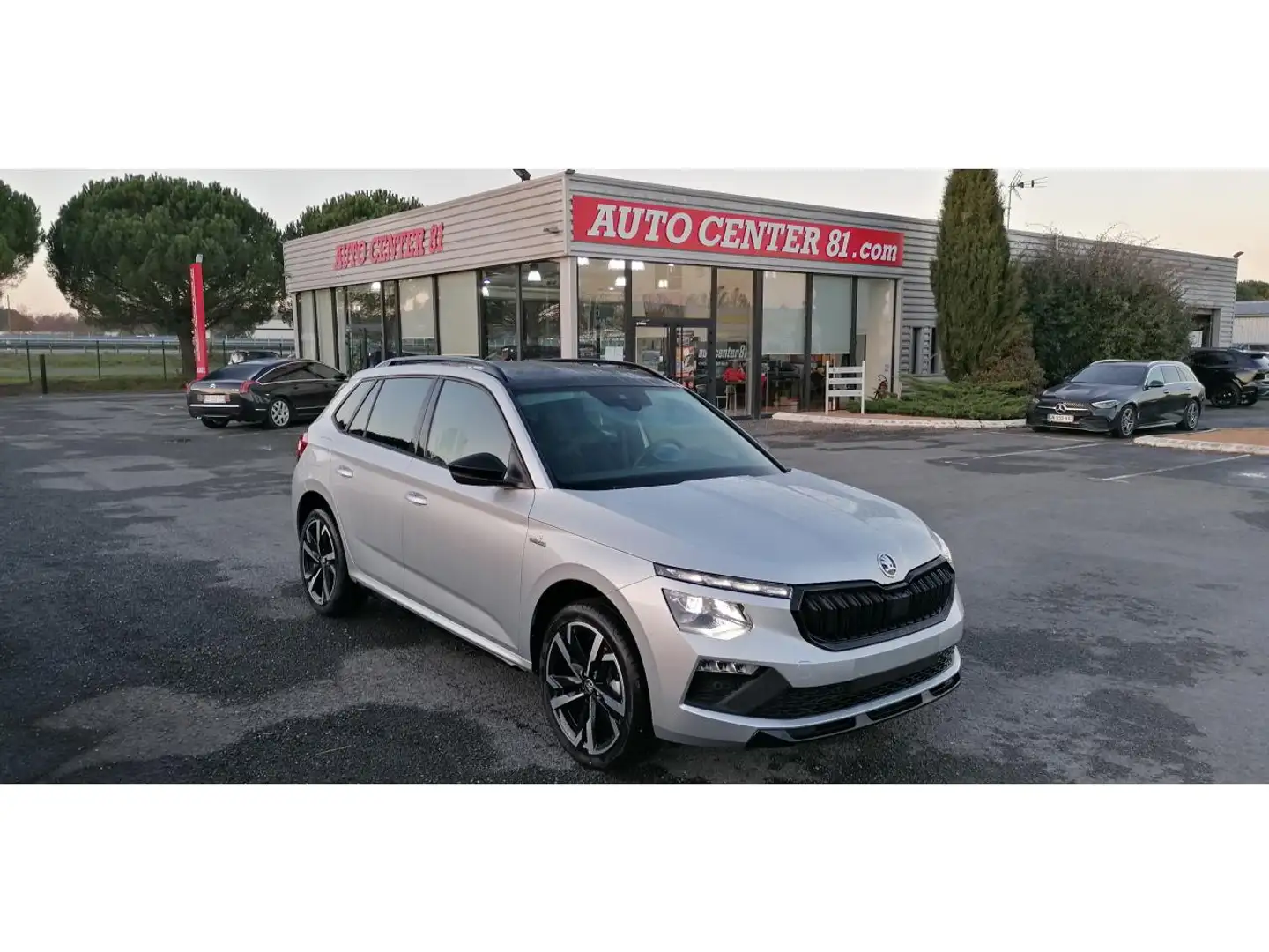 Skoda Kamiq 1.0 TSI 116 DSG7 Monte-Carlo +GARANTIE 3 ANS Gris - 1