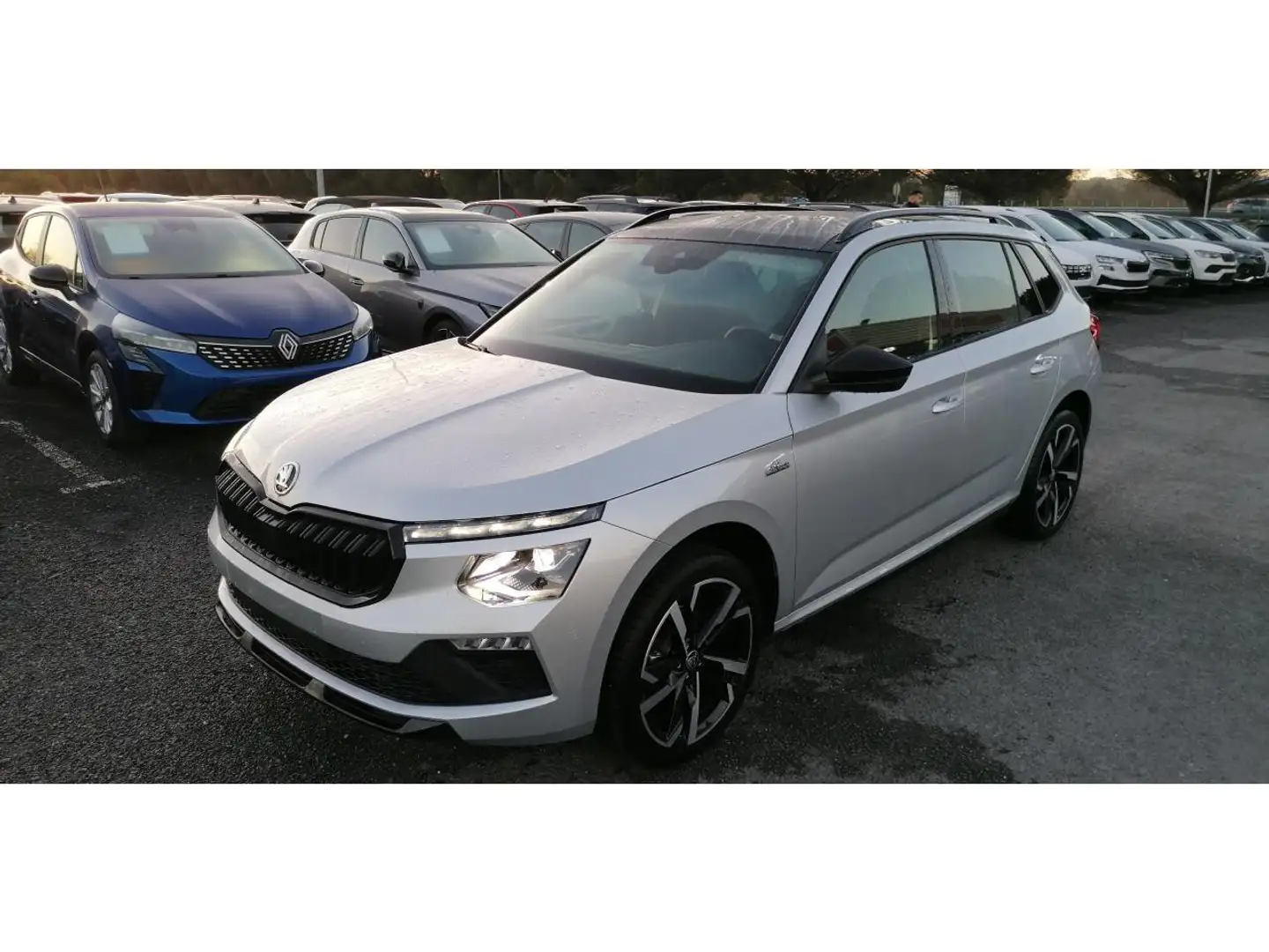 Skoda Kamiq 1.0 TSI 116 DSG7 Monte-Carlo +GARANTIE 3 ANS Gris - 2