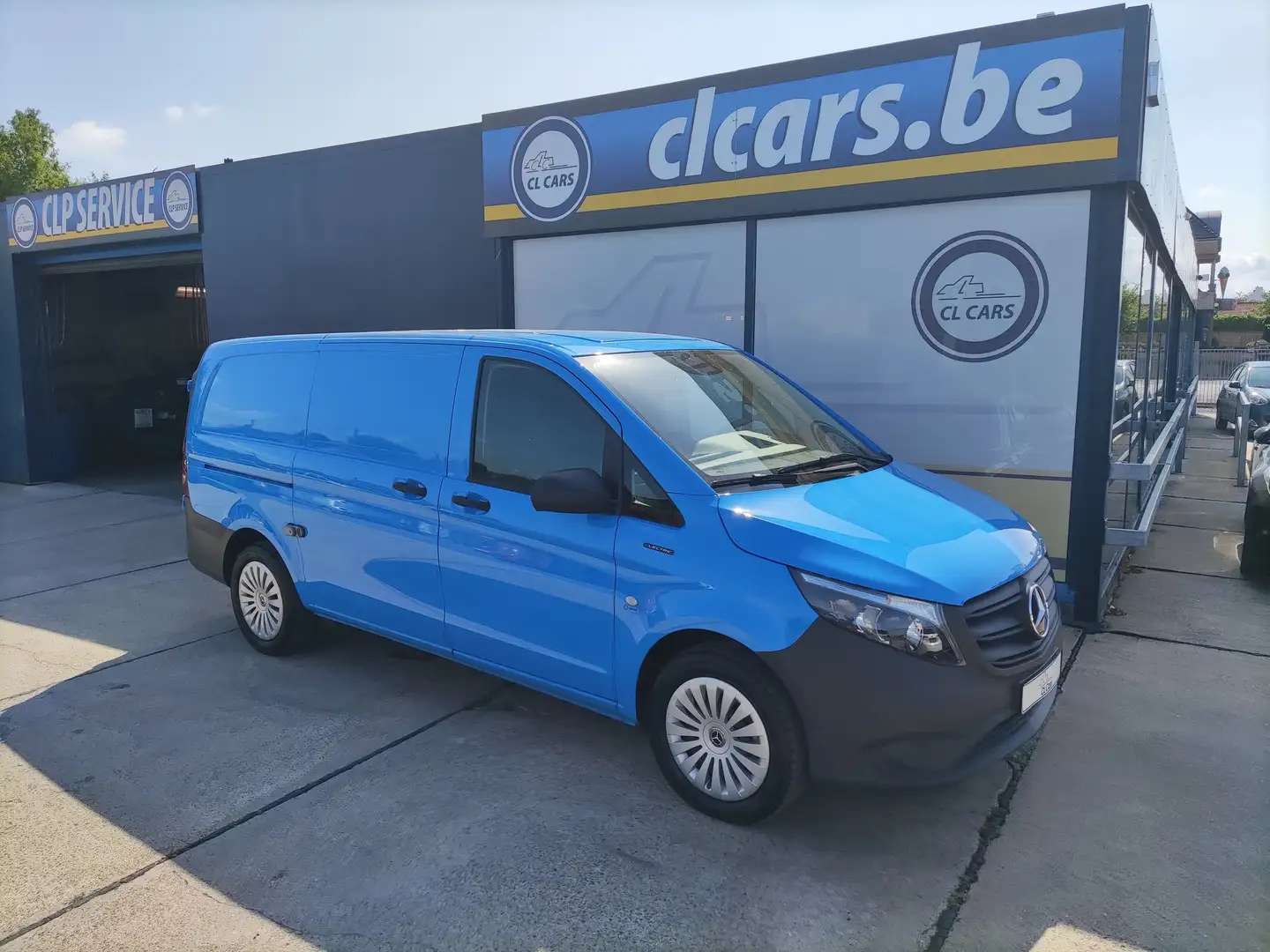 Mercedes-Benz Vito E-Vito/A2/Electrisch/66Kw/Navi/Cam/Cc/Bt/22230Ex Bleu - 1