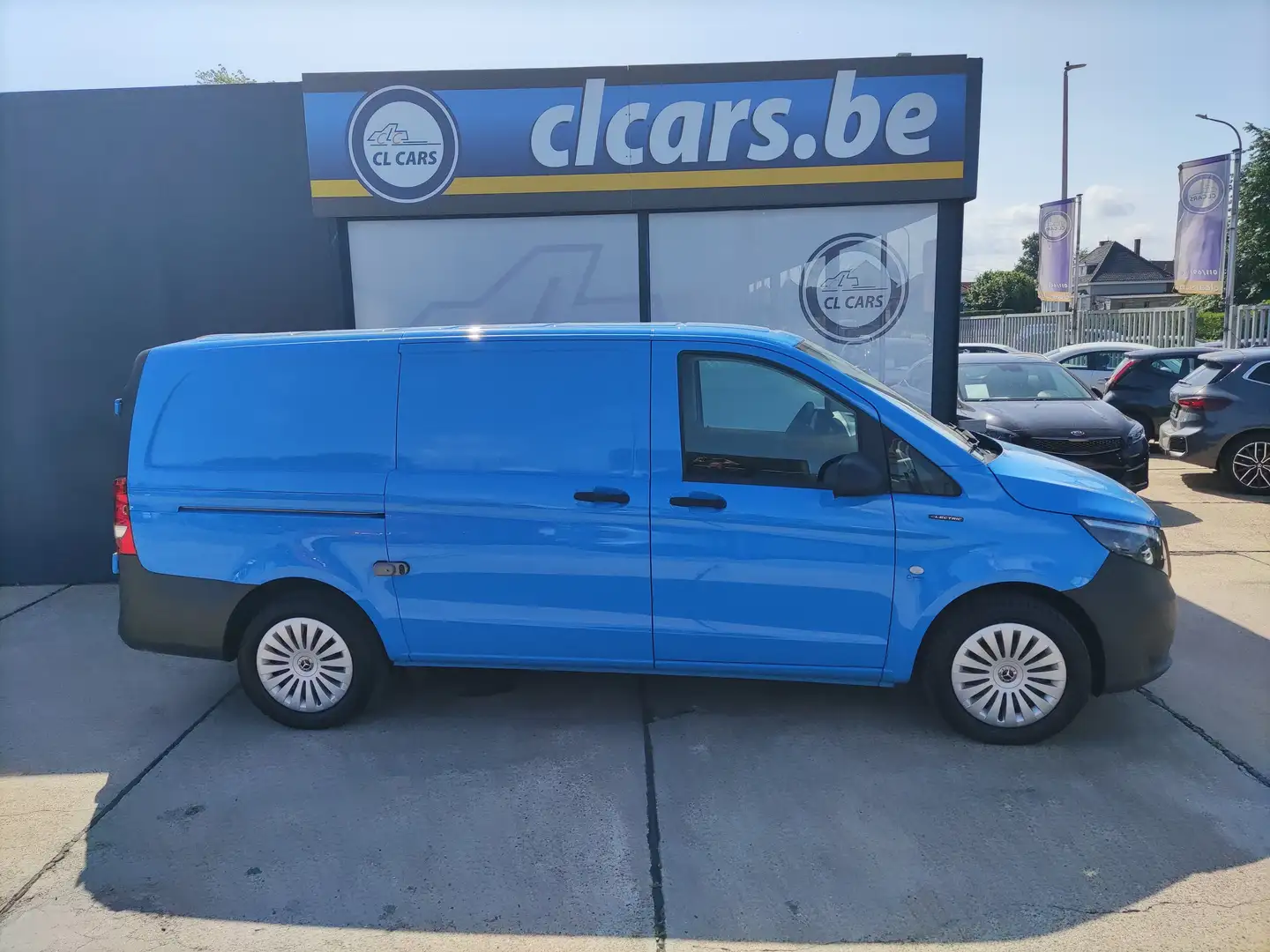 Mercedes-Benz Vito E-Vito/A2/Electrisch/66Kw/Navi/Cam/Cc/Bt/22230Ex Bleu - 2