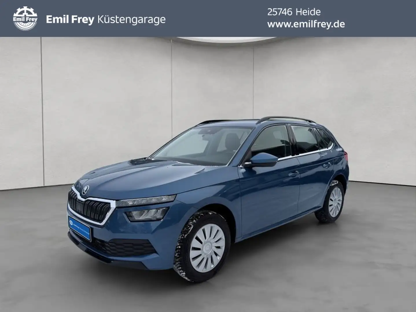 Skoda Kamiq 1.0 TSI 5-Gang Active SHZ GJR LED PDC KLIMA Blau - 1