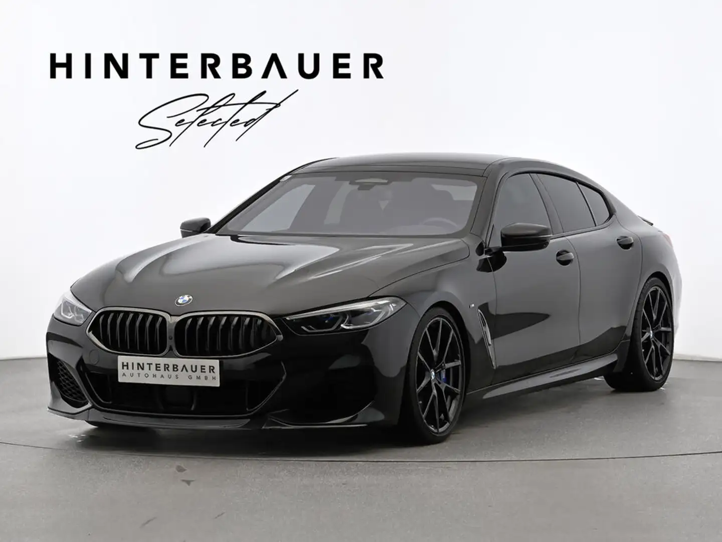 BMW 850 M850i xDrive Gran Coupe *PANO*LASER*SOFT-CLOSE*HK* Schwarz - 1