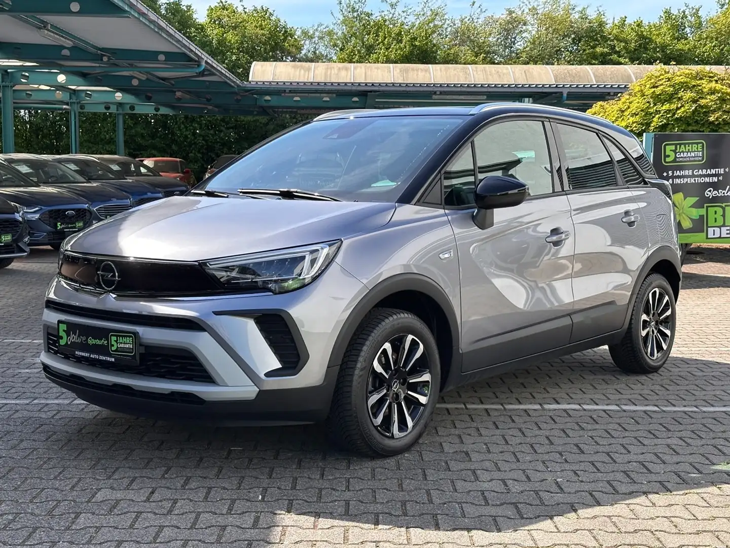 Opel Crossland 1.2 Turbo Elegance *Pano*Navi* Gris - 2