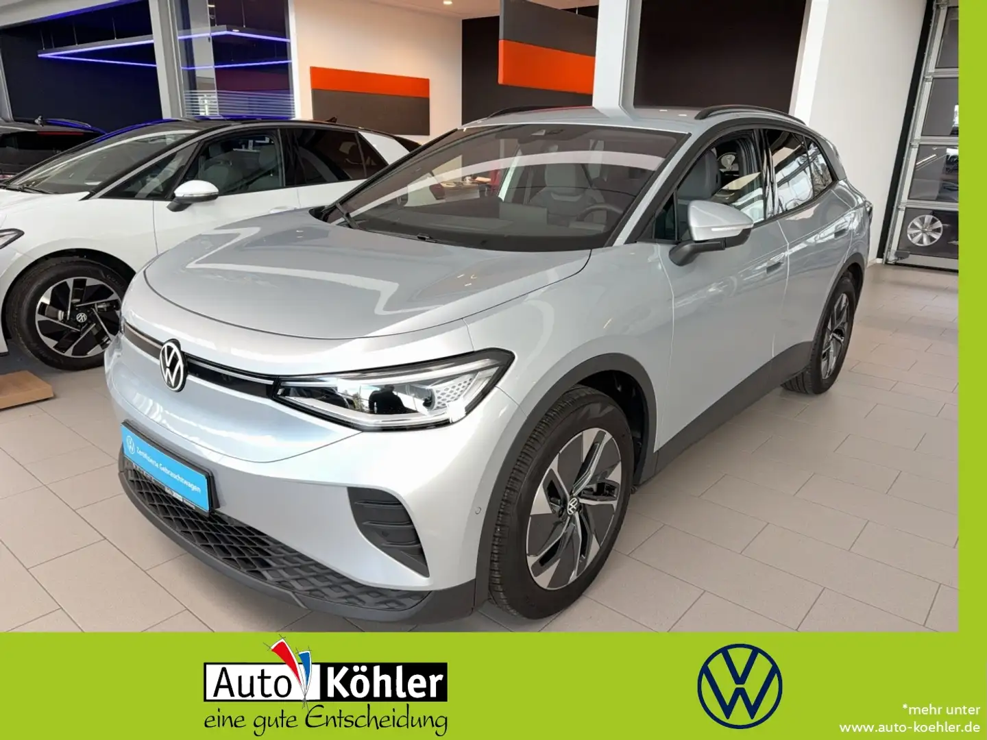 Volkswagen ID.4 Pro Matrix/CCS/CarPlay/StHz/Virt/Wärmepumpe Silber - 1