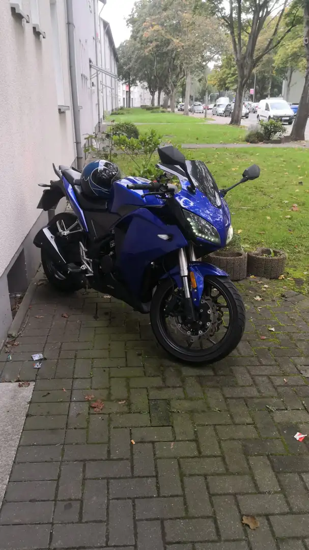 Luxxon X-Line Motorrad x15 125er Kék - 1