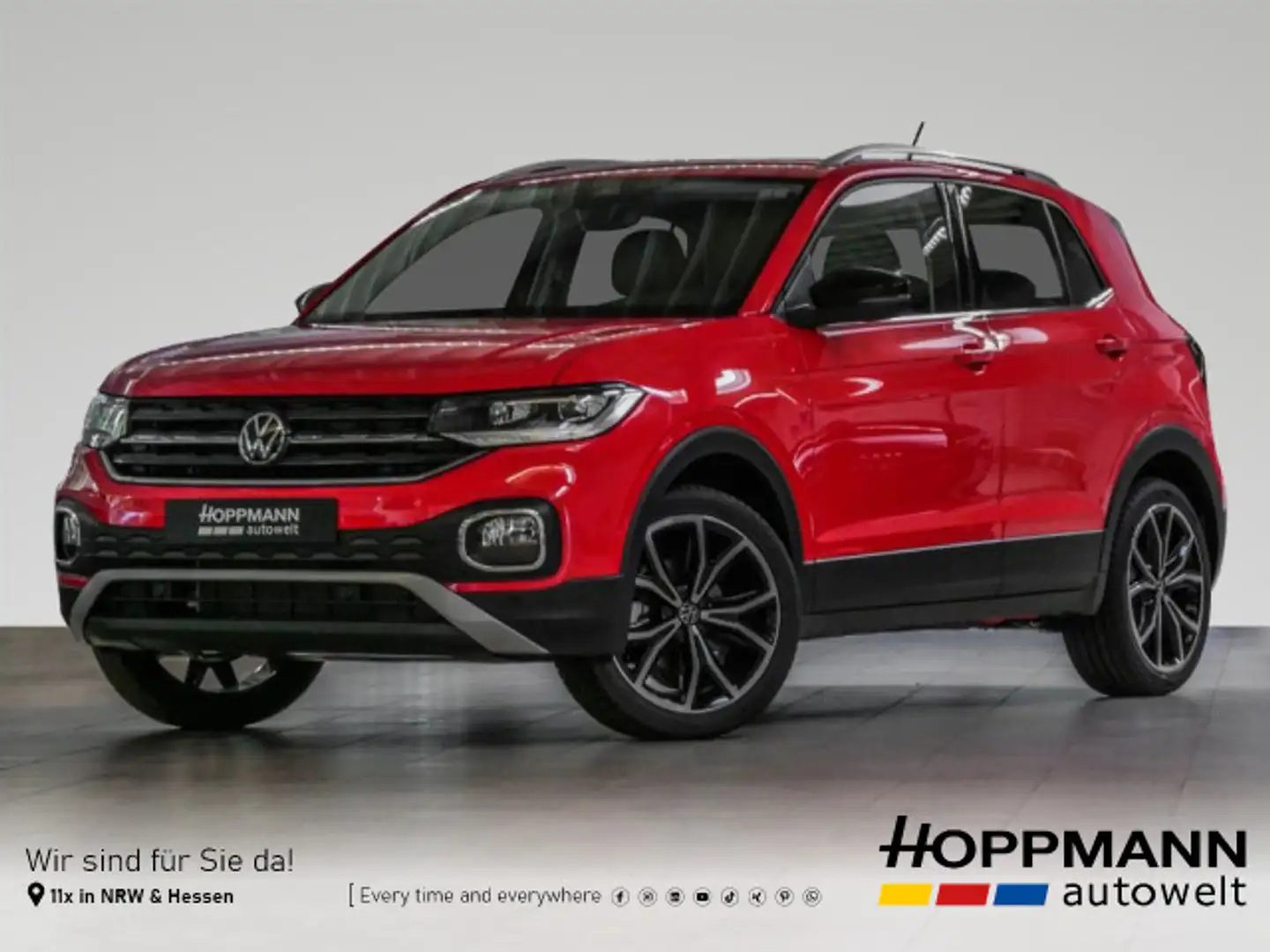 Volkswagen T-Cross 1.0 TSI Style App-Connect ACC Kamera Rot - 1